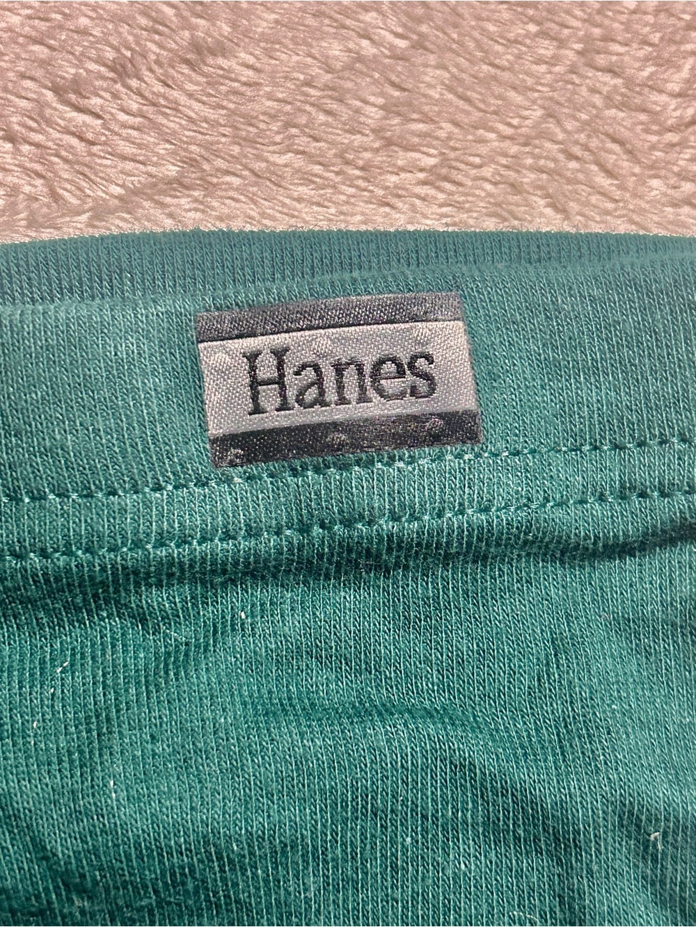 Hanes Briefs 3 Pack - Green & Gray Comfortable Cotton Briefs - Picture 5 of 6